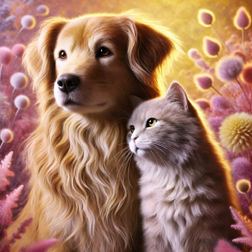 Chien et chats